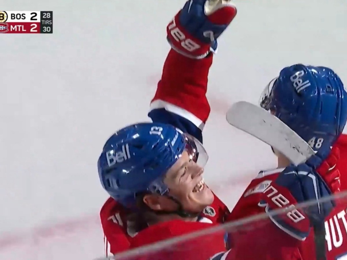 Cole Caufield was the hero again in a Game 67&nbsp;win